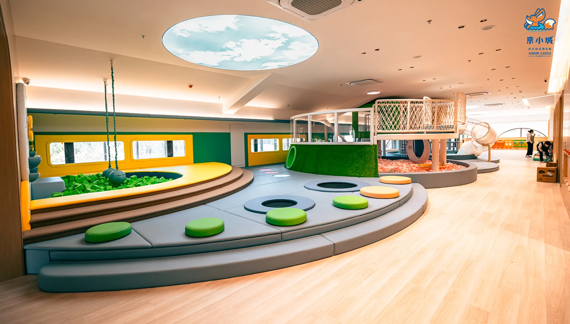游乐区全景